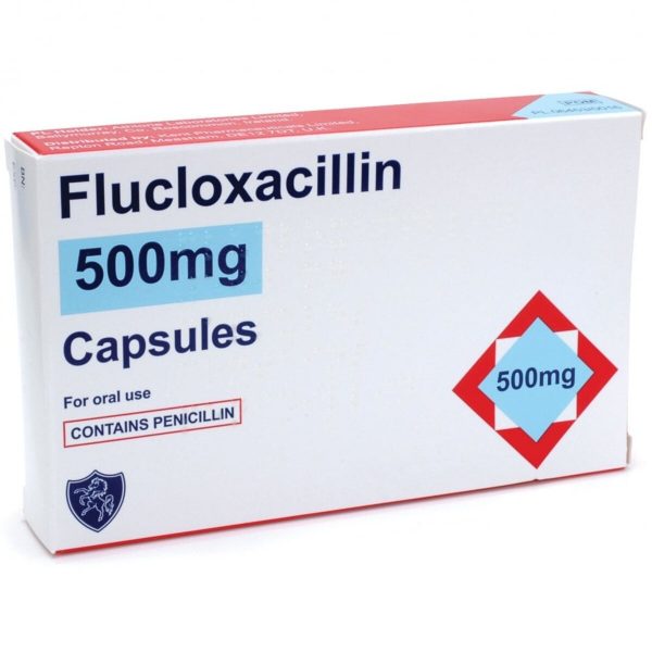 Flucloxacillin 500mg Capsules, 28 Capsules