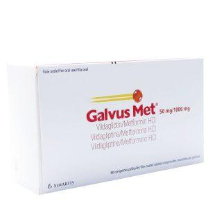 Galvusmet 50/1000mg Tablets, 10 Packets