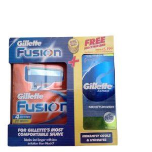 Gillette Fusion Moisturiser Gift Set