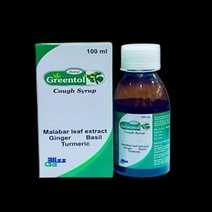 Greentol Cough Syrup 100ml for cough relief and respiratory wellness support in Nigeria pharmacy