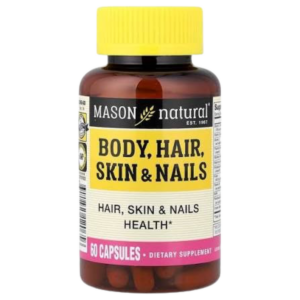 Hair Skin and Nails Vitamins 60 Tablets beauty support supplement with vitamins and minerals for healthy hair skin and nail maintenance in Nigeria pharmacy