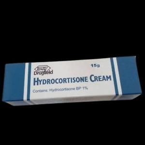 Hydrocortisone Cream 1 Percent 15g for eczema dermatitis itching and skin inflammation relief support in Nigeria pharmacy
