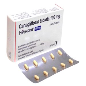 Invokana 100mg Tablets, 30 Tablets