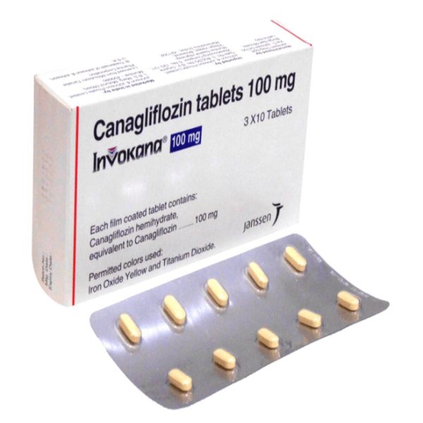 Invokana 100mg Tablets, 30 Tablets