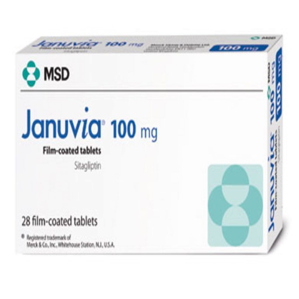 Januvia 100mg Tablets, 28 Tablets - Asset Pharmacy