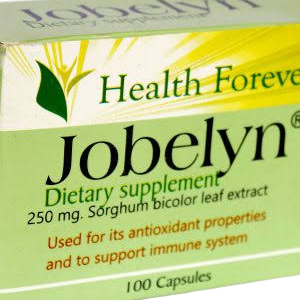 Jobelyn Capsules 100 Capsules herbal dietary supplement containing sorghum bicolor leaf sheath extract, formulated to provide antioxidant and nutritional support for immune function, energy, vitality and overall wellbeing, original Jobelyn Capsules available from Asset Pharmacy Nigeria