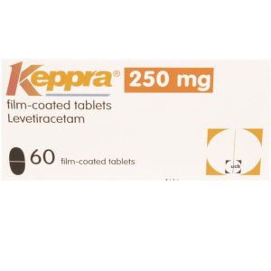 Keppra 250mg Tablets - Levetiracetam 250mg, 60 Tablets