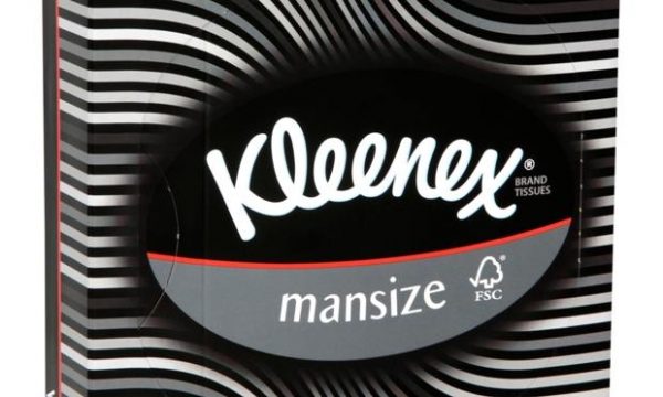 Kleenex Mansize Brand Tissues