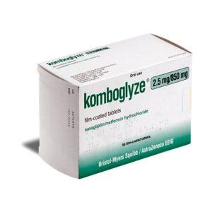 Komboglyze 2.5mg / 850mg tablets, 56 Tablets