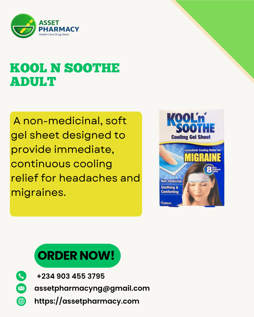 Kool N Soothe Adult