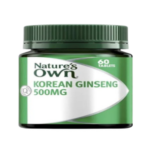 Korean Ginseng Tablets 60 Tablets herbal ginseng supplement for energy vitality wellness support and daily nutritional wellbeing in Nigeria pharmacy