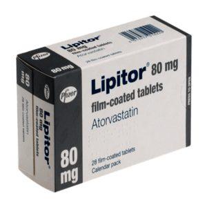 Lipitor 80mg Tablets, 28 Tablets