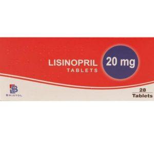 Lisinopril 20mg Tablets 28 Tablets Asset Pharmacy