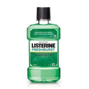 Listerine Fresh Burst Mouthwash , 250ml