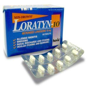 Loratyn 10 Tablets - Allergy Relief Tablets, 10 Tablets