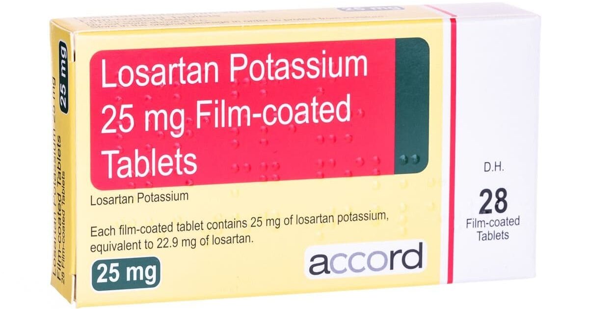 Losartan 25mg Tablets, 30 Tablets - Asset Pharmacy