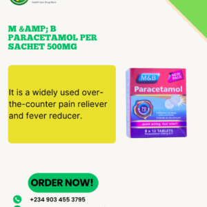 M & B Paracetamol Per Sachet 500MG