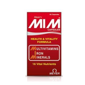 MIM Capsules - Health Formula Capsules, 30 Capsules