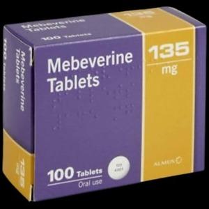 Mebeverine 135mg Tablets 100 Tablets for irritable bowel syndrome relief abdominal cramps bowel spasms and digestive support in Nigeria pharmacy