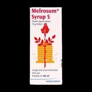 Melrosum Syrup S 100ml for cough relief and respiratory wellness support in Nigeria pharmacy