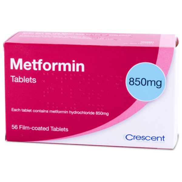 Metformin 850mg Tablets, 56 Tablets