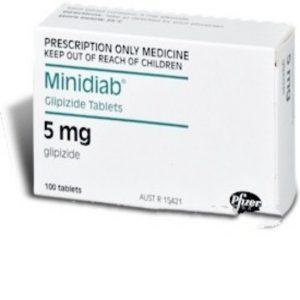 Minodiab 5mg Tablets, 28 Tablets