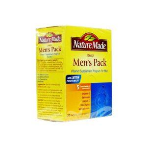 Nature Made Men's Pack Vitamin Supplements For Men, 30 Packs