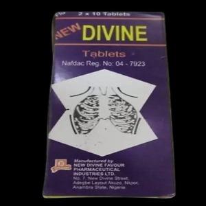 New Divine 2mg Tablets for respiratory wellness and breathing support in Nigeria pharmacy