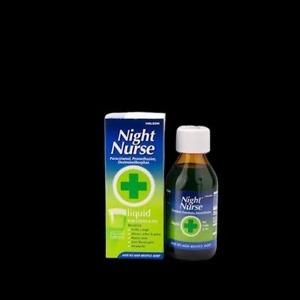 Night Nurse Liquid 160ml for nighttime cold flu and respiratory wellness support in Nigeria pharmacy