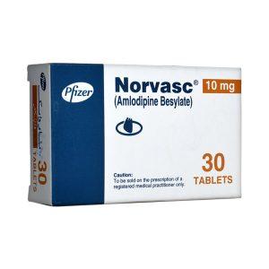 Norvasc 10mg Tablets - Amlodipine 10mg, 30 Tablets - Asset Pharmacy