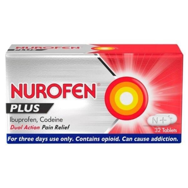 Nurofen Plus Tablets - Ibuprofen Codeine Tablets, 32 Tablets