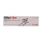Olfen Gel Diclofenac 1 percent gel 50g for muscle pain and inflammation relief in Nigeria pharmacy