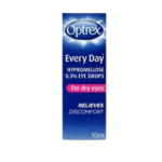 Optrex Hypromellose Eye Drops 10ml for dry eye relief artificial tear lubrication soothing irritated eyes and long lasting eye moisture support in Nigeria pharmacy