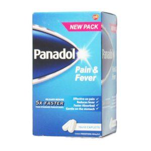 Panadol Pain & Fever Caplets, 10 Caplets