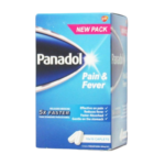 Panadol Pain and Fever Caplets for headache fever and body pain relief in Nigeria pharmacy