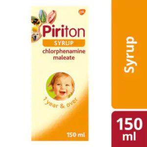 Piriton Allergy Relief Syrup For Children, 150ml