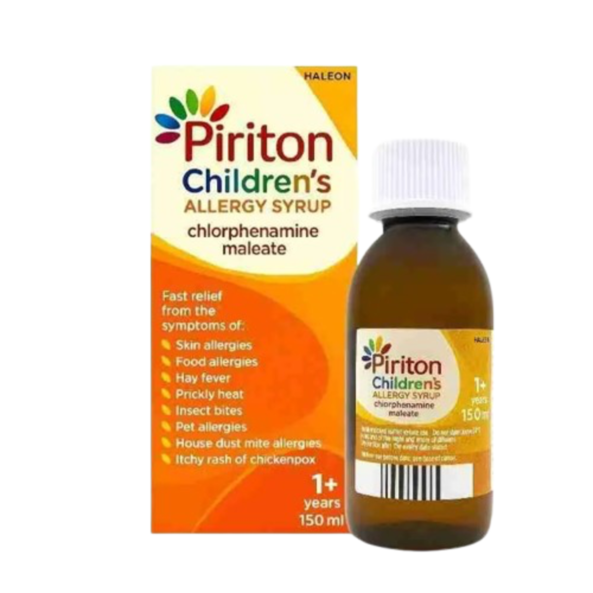 Piriton Syrup allergy relief syrup for children in Nigeria pharmacy