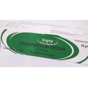 Podophyllin Cream - Genital Warts Remover, 20g