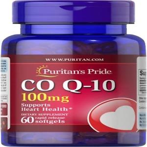 Puritan's Pride Co Q-10 100mg Softgels 60 Softgels Coenzyme Q10 nutritional supplement formulated to support cellular energy production, heart health, antioxidant protection and overall wellness, genuine Puritan's Pride CoQ10 softgels available from Asset Pharmacy Nigeria with pharmacist guidance