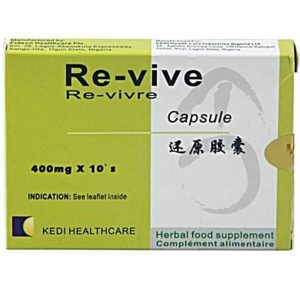 Re-vive Capsule - Revive 400mg, 10 Capsules