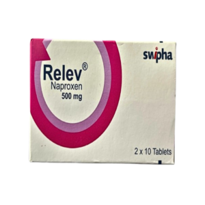 Relev 500mg tablets for headache fever and body pain relief in Nigeria pharmacy
