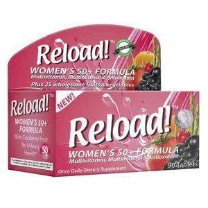 Reload Women's 50+ Formula, 30 tablets