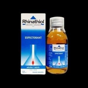 Rhinathiol Expectorant Adult 125ml for cough relief and respiratory wellness support in Nigeria pharmacy