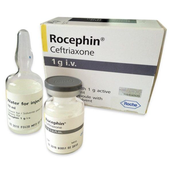 Rocephin 1g Powder for solution for IV