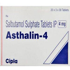 Salbutamol 4mg Tablet, 10 Tablets