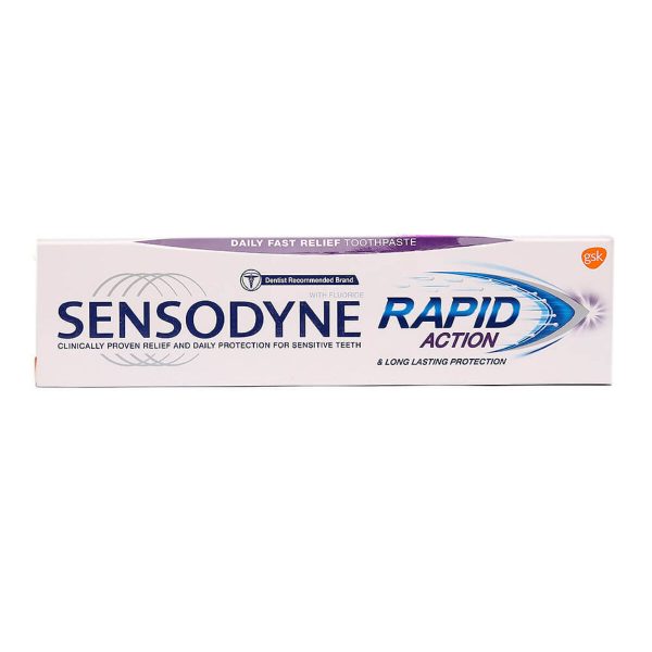 Sensodyne Rapid Action Toothpaste, 75ml - Asset Pharmacy