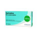 Sertraline 100mg Tablets, 28 Tablets