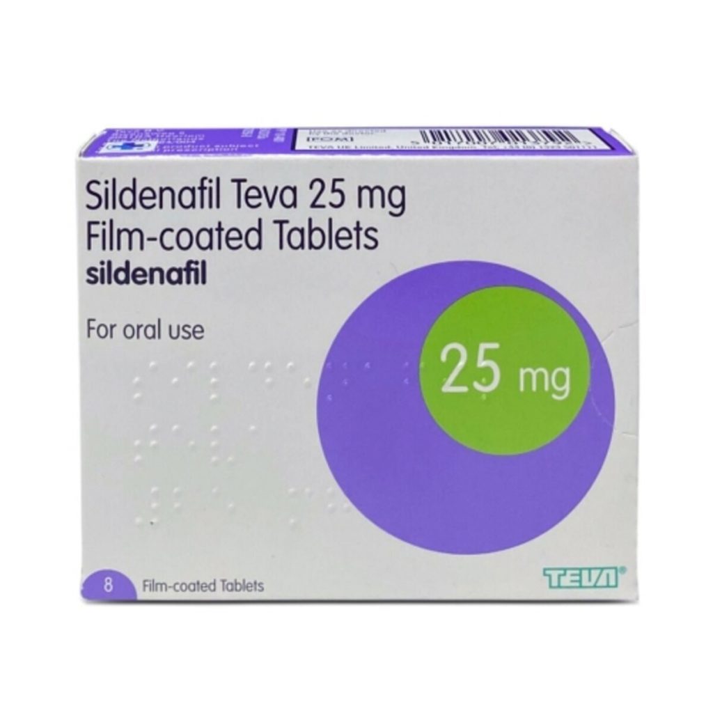 Sildenafil 25mg Tablets 4 Tablets Asset Pharmacy