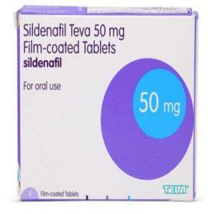 Sildenafil 50mg Tablets, 4 Tablets