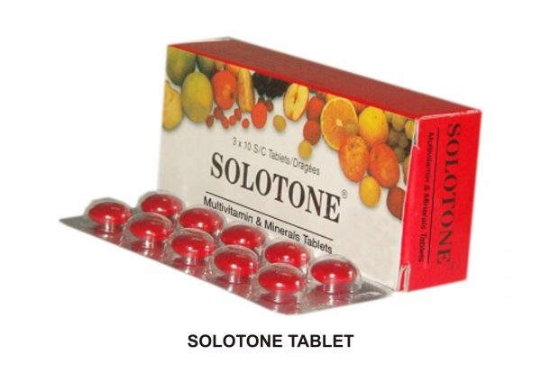 Solotone Amino Acid Capsules 30 tablets